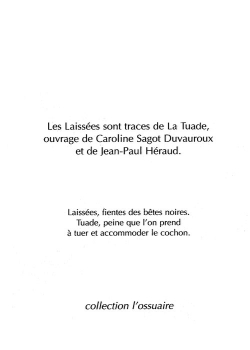 Les laissées